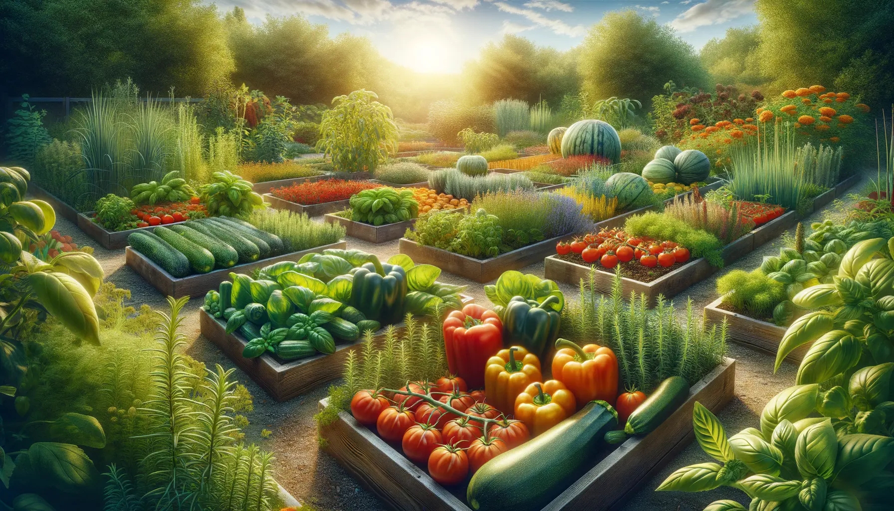 Nachhaltiges Gärtnern und Selbstversorgung im Leben in der Natur